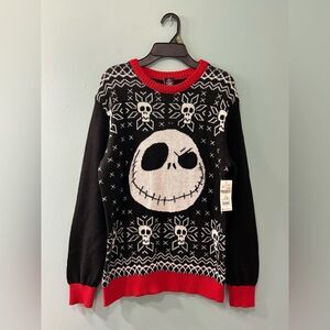 NWT … THE NIGHTMARE BEFORE CHRISTMAS “Size: XL - (14-16)” Sweater